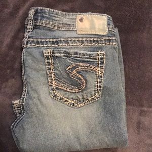 Silver jeans
